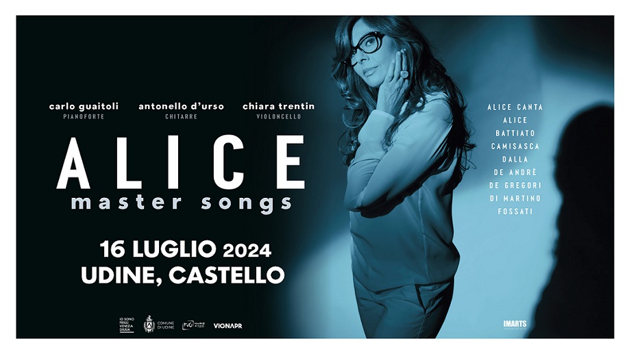 ALICE in concerto a Udine. 16 luglio al Castello