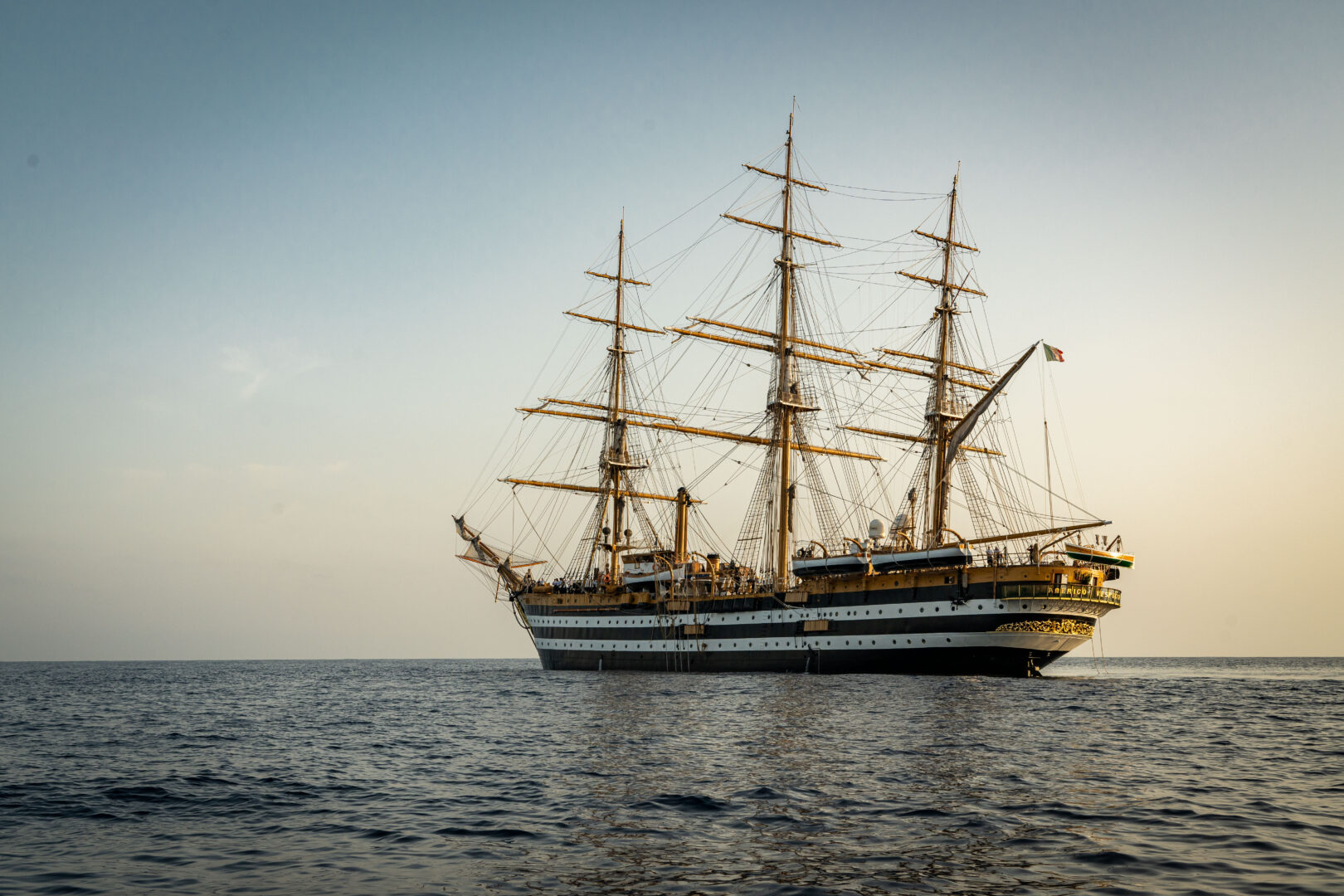Nave Amerigo Vespucci e il Villaggio IN Italia a Trieste. 8-12 ottobre 2026