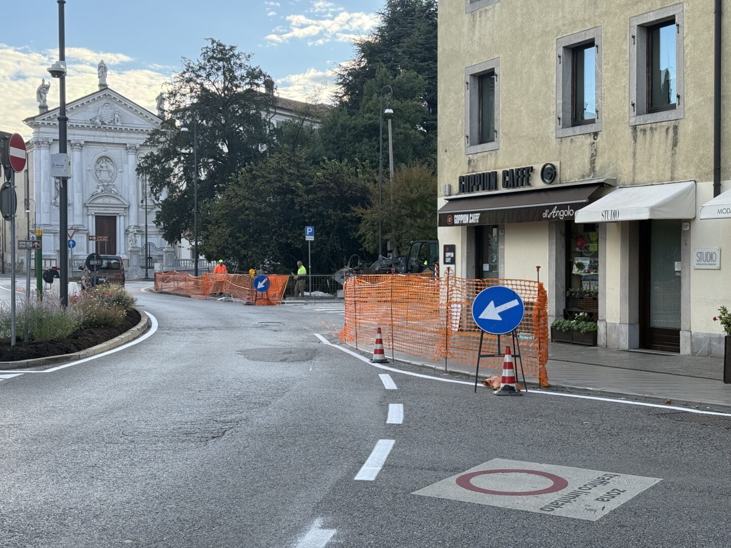Intervento di riqualificazione a Udine in Piazza Patriarcato